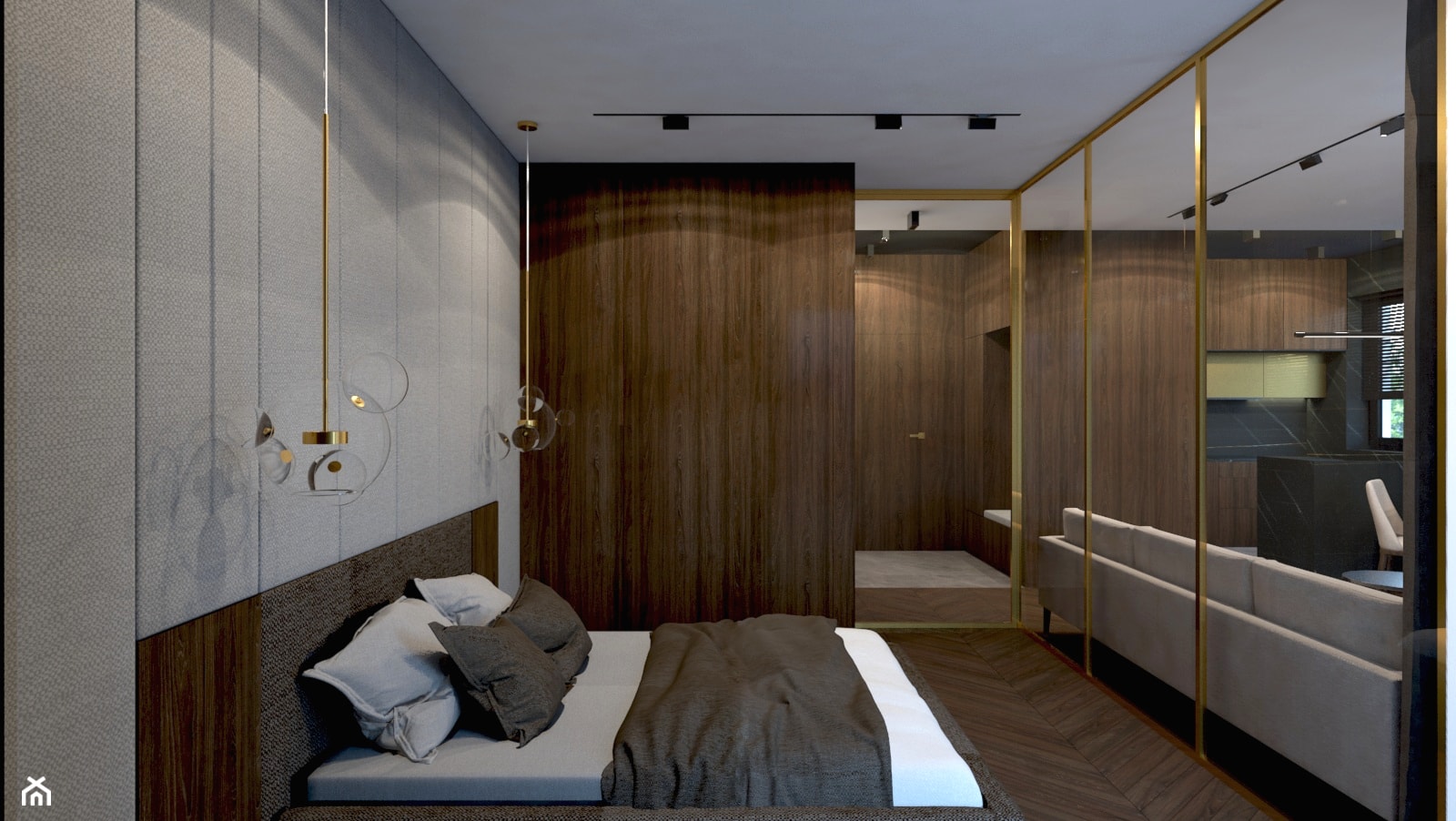 Sypialnia w Rzeszowie - zdjęcie od MACZ Architektura - Homebook