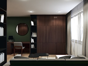 Salon w kawalerce - zdjęcie od MACZ Architektura