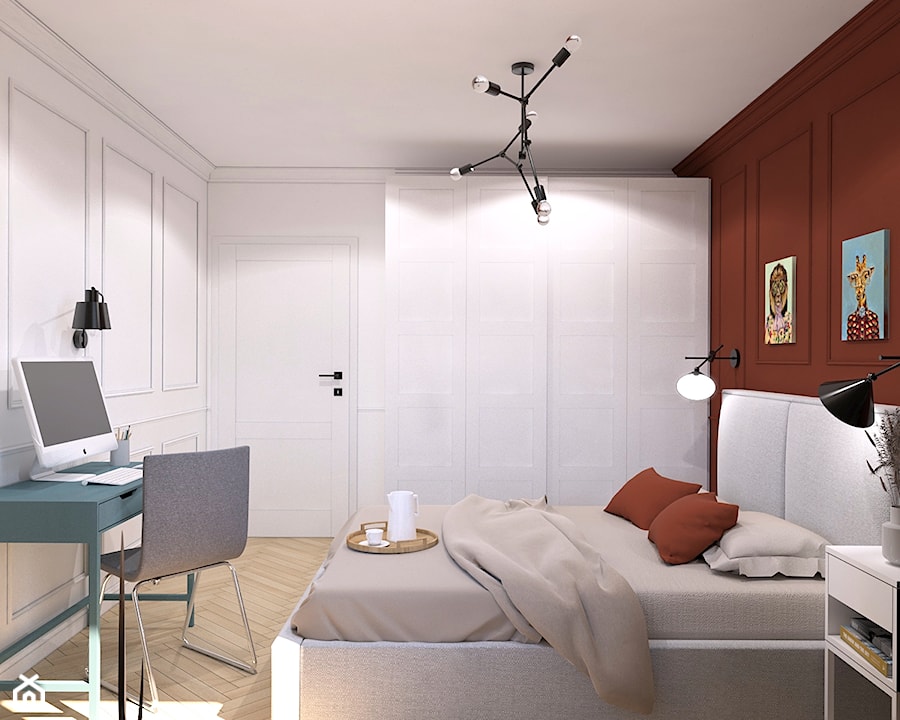 Jasna sypialnia - zdjęcie od MACZ Architektura