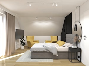 Jasna sypialnia - zdjęcie od MACZ Architektura