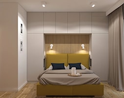 Beżowa sypialnia - zdjęcie od MACZ Architektura - Homebook