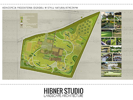 Aranżacje wnętrz - Ogród: Ogród naturalistyczny poza miastem - Ogród, styl rustykalny - Hibner Studio Pracownia Architektury Krajobrazu. Przeglądaj, dodawaj i zapisuj najlepsze zdjęcia, pomysły i inspiracje designerskie. W bazie mamy już prawie milion fotografii!