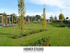 Ogród rezydencjonalny, Płock - Duży ogród, styl tradycyjny - zdjęcie od Hibner Studio Pracownia Architektury Krajobrazu