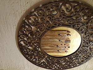 Lustro - Rama ażurowa - zdjęcie od rustykalne ramy