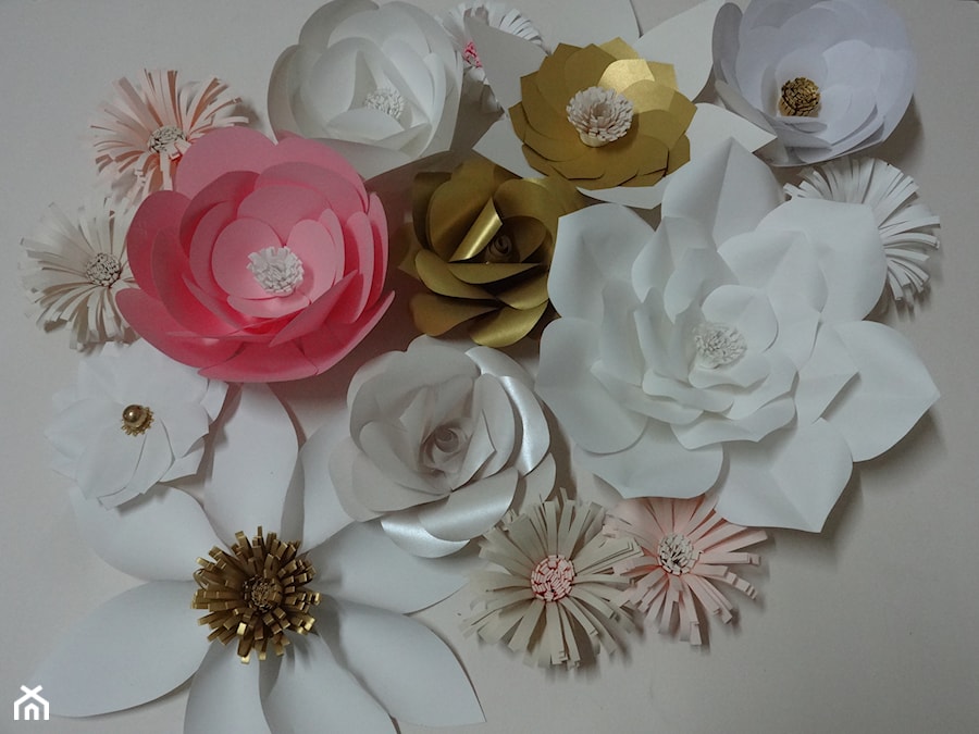 Papierowe Kwiaty Chanel - zdjęcie od tm_home_by_monika@interia.pl