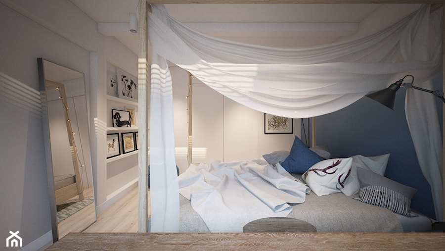 Sypialnia, styl skandynawski - zdjęcie od Finchstudio Architektura Wnętrz