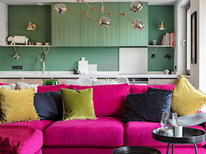 Paleta kolorów - Jadalnia, styl nowoczesny - zdjęcie od Finchstudio Architektura Wnętrz