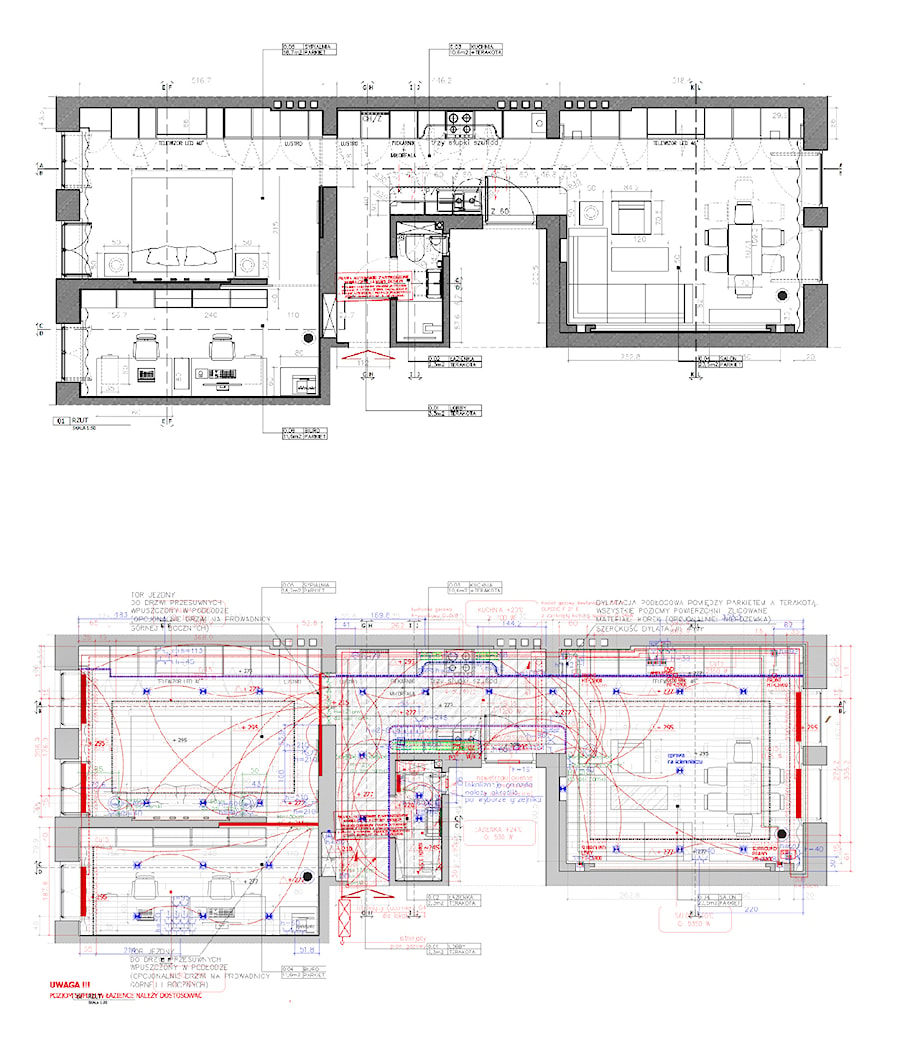 Projekt apartamentu w Gdańsku - Hol / przedpokój, styl nowoczesny - zdjęcie od Korulczyk Luxury Design | interiors & architecture