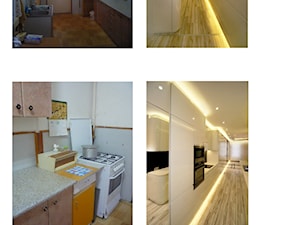 Stan przed i po realizacji projektu - zdjęcie od Korulczyk Luxury Design | interiors & architecture