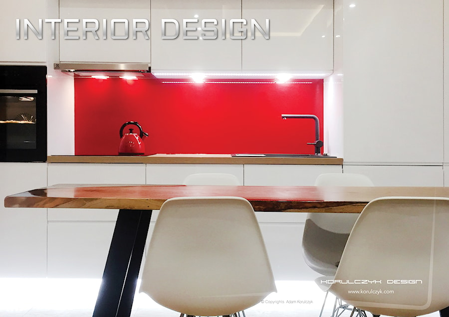 Projekt wnętrz mieszkania - Kuchnia, styl minimalistyczny - zdjęcie od Korulczyk Luxury Design | interiors & architecture