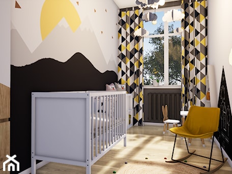Aranżacje wnętrz - Pokój dziecka: pokój dla niemowlaka - Anna Wojnar Architektura Wnętrz. Przeglądaj, dodawaj i zapisuj najlepsze zdjęcia, pomysły i inspiracje designerskie. W bazie mamy już prawie milion fotografii!