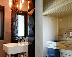 łazienka z sauną - zdjęcie od Anna Wojnar Architektura Wnętrz - Homebook