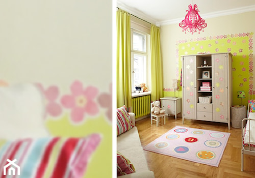 Kolorowy pokój dziewczynki - zdjęcie od HolArt Studio