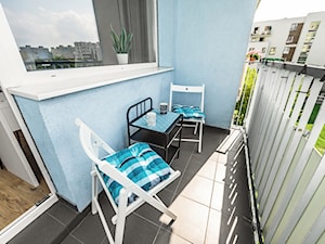 Sesja foto mieszkania inwestycyjnego na sprzedaż - Taras, styl skandynawski - zdjęcie od WITTWÓRNIA: Robert Witt