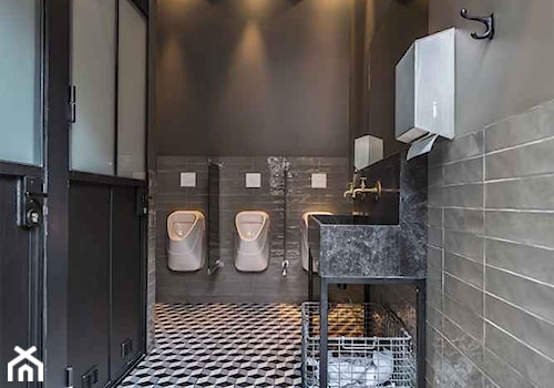 Płytki cementowe w toalecie - zdjęcie od Płytki Orientu
