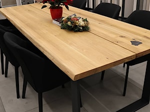 Stoły drewniane - Salon, styl skandynawski - zdjęcie od szpakdesign