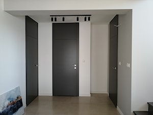 Drzwi wewnętrzne nowoczesne wysokie - nadstawka do sufitu