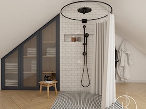 Prysznic na poddaszu - zdjęcie od Buba Interior