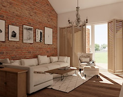 Salon styl rustykalny - zdjęcie od Buba Interior - Homebook