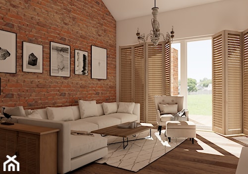 Salon styl rustykalny - zdjęcie od Buba Interior