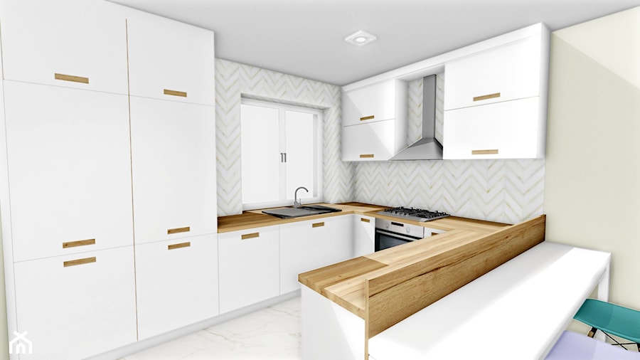 Kuchnia minimalistyczna - zdjęcie od CzajkaDesign