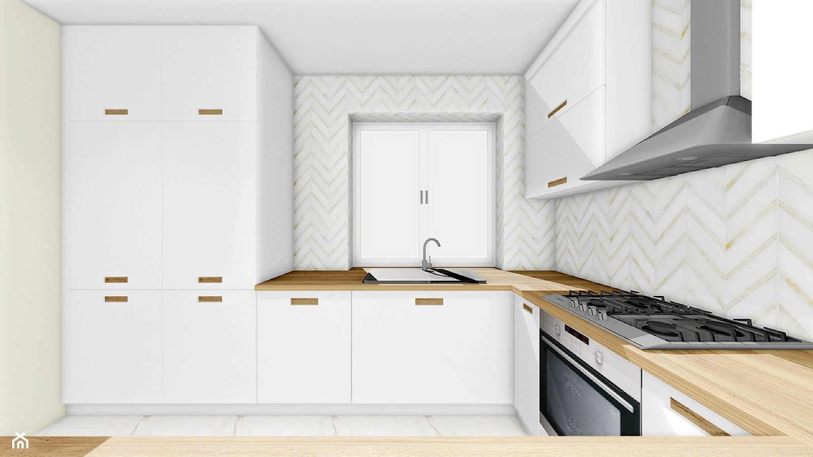 Kuchnia minimalistyczna - zdjęcie od CzajkaDesign - Homebook
