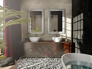 Morocco Bathroom | 9m2 | Gdańsk - zdjęcie od By Castana Autorska pracownia projektowa
