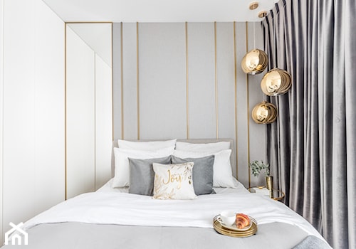 Sypialnia w stylu nowoczesnym - zdjęcie od Pion Poziom