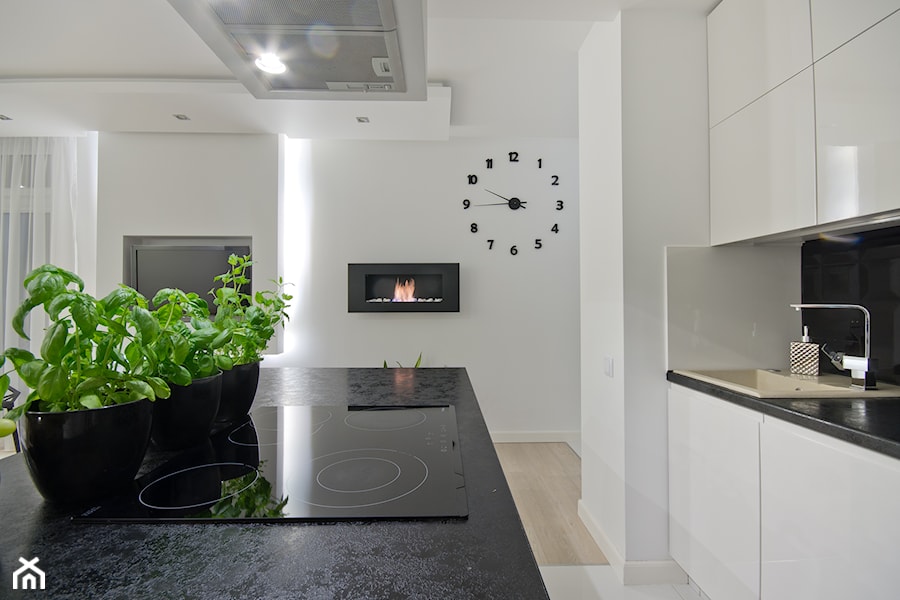 Nowoczesne mieszkanie Gdańsk - Kuchnia, styl nowoczesny - zdjęcie od DEsign