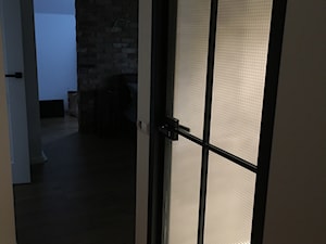 Drzwi stalowe z szyba zbrojoną - zdjęcie od AbeLightoCraft