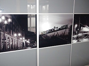 Szkło z grafiką - miasta - Sypialnia - zdjęcie od Mojeszklo.pl