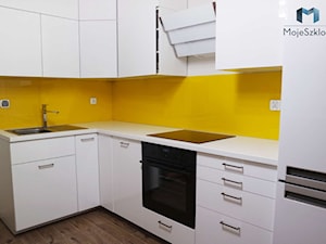 Lacobel żółty - Kuchnia - zdjęcie od Mojeszklo.pl