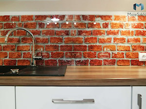 Szkło z grafiką – wzory i tekstury - Kuchnia, styl nowoczesny - zdjęcie od Mojeszklo.pl