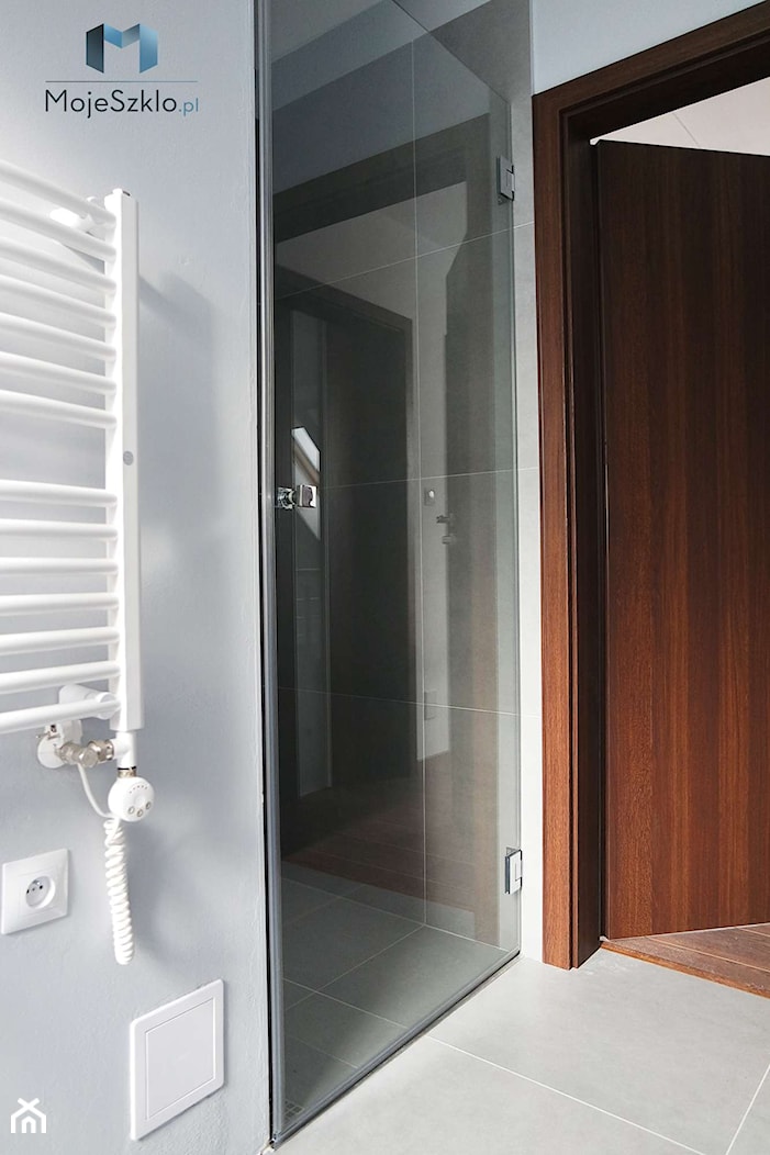 Drzwi prysznicowe - zdjęcie od Mojeszklo.pl - Homebook