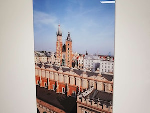 Szkło z grafiką - miasta - Hol / przedpokój, styl nowoczesny - zdjęcie od Mojeszklo.pl