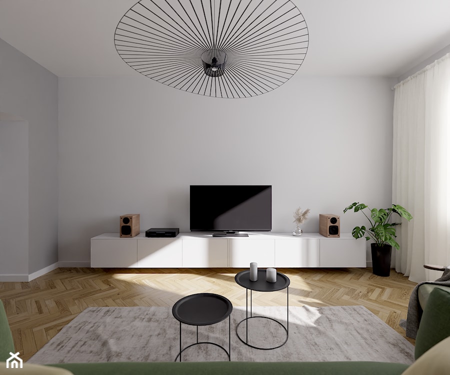 MJ_47 - mieszkanie inwestycyjne w kamienicy - Salon, styl nowoczesny - zdjęcie od RAW interior - Tomasz Kujawski