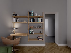 MJ_47 - mieszkanie inwestycyjne w kamienicy - Salon, styl skandynawski - zdjęcie od RAW interior - Tomasz Kujawski