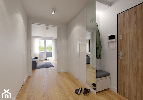 Mieszkanie ARS_30 - Hol / przedpokój, styl nowoczesny - zdjęcie od RAW interior - Tomasz Kujawski