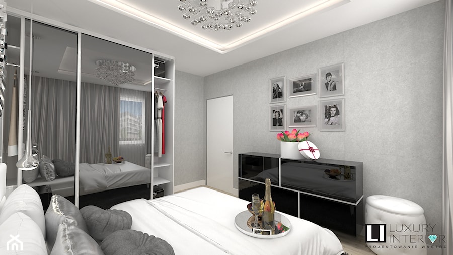 Sypialnia - Sypialnia, styl nowoczesny - zdjęcie od LUXURY INTERIOR