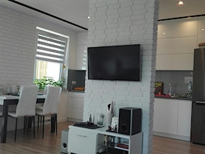 Mieszkanie Lublin - Salon, styl nowoczesny - zdjęcie od IZ-KAM Profesjonalne usługi remontowo-wykończeniowe