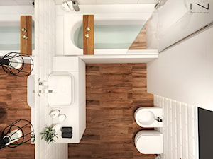Łazienka w stylu skandynawskim - zdjęcie od IN studio