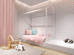 Projekt pokoju dziecka, wersja dla dziewczynki - zdjęcie od IN studio
