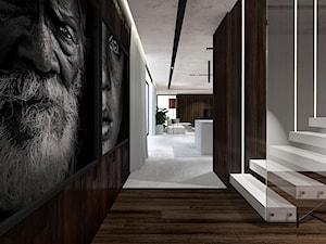 Projekt wnętrza nowoczesnego domu - zdjęcie od IN studio