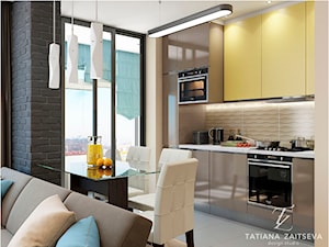 Design projekt w nowoczesnym stylu - Kuchnia, styl nowoczesny - zdjęcie od Tz_interior