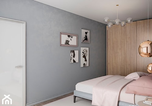 Dobór idei załatwienia wnętrza sypialni w nowoczesnym stylu - Sypialnia, styl nowoczesny - zdjęcie od Tz_interior