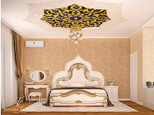 Proekt w stylu art deco - Średnia beżowa sypialnia, styl tradycyjny - zdjęcie od Tz_interior