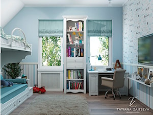 Projekt mieszkania - Pokój dziecka, styl prowansalski - zdjęcie od Tz_interior