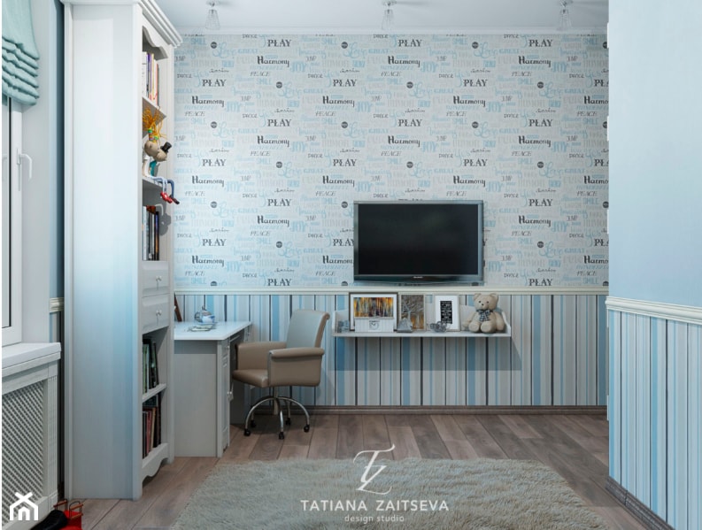 Projekt mieszkania - Sypialnia, styl nowoczesny - zdjęcie od Tz_interior