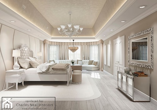 Projekt mieszkania w stylu klasycznym - Sypialnia, styl tradycyjny - zdjęcie od Tz_interior