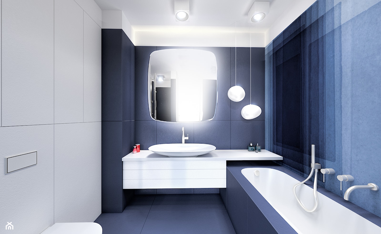 projekt łazienki - zdjęcie od Marta Koniczuk Pracownia Architektury Wnętrz - Homebook
